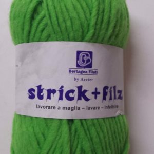 Strick und Filzwolle