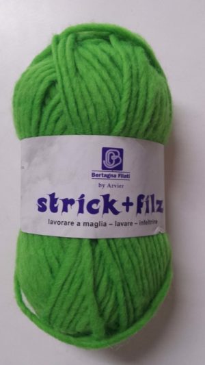 Strick und Filzwolle