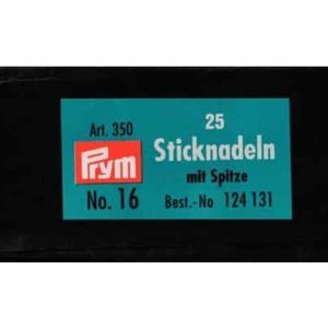 Sticknadel mit Spitze Nr.16