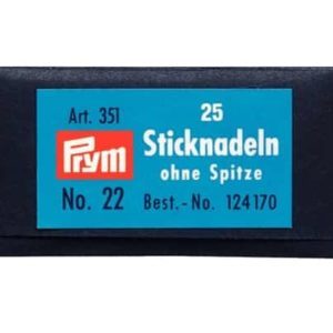 Sticknadel ohne Spitze Nr.22