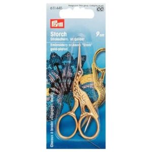 Stickschere Storch