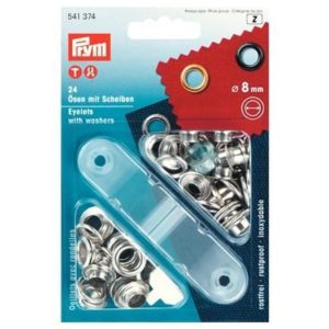 Ösen mit Scheiben 8mm