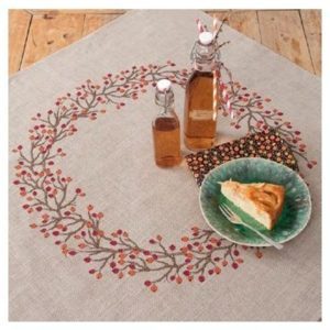 Rico – Tischdecke Leinen Fb. creme
