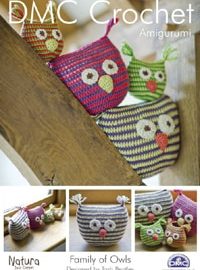 Amigurumi – Eulenfamilie