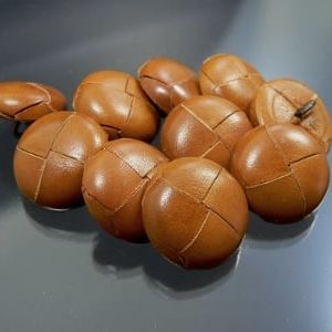 Lederknopf 27 mm