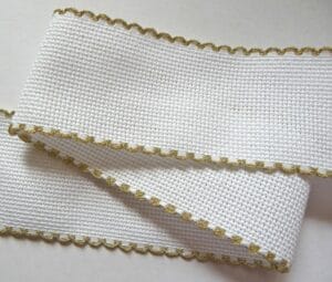 Aidaband mit Bogenrand 8 cm – Bild 4
