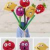 L Fruit Pen Toppers