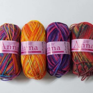 Anna Schul – und Bastelwolle color – Polyester
