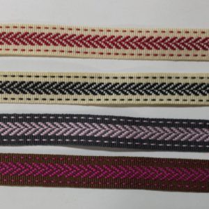 Ripsband gemustert 1,5cm