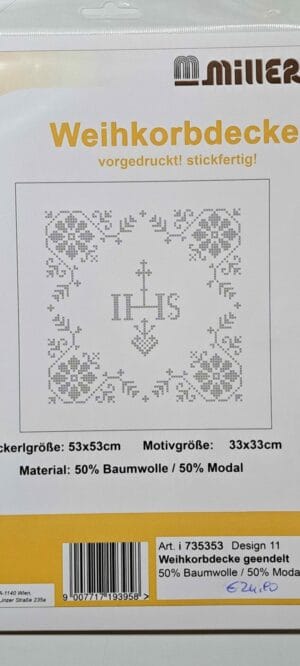 Weihkorbdeckchen – Bild 5