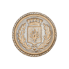 Metallknopf Wappen