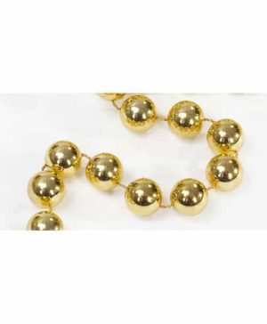 Perlenschnur gold