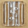 Bikini Verschluss  mm transparent