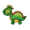 Giraffe auf rosa Patch