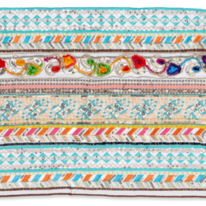 Bestickte Borte 30 cm