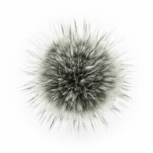 Kunstfellbommel Raccoon – Bild 9
