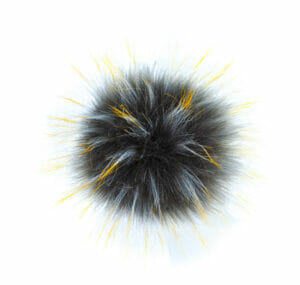 Kunstfellbommel Raccoon – Bild 6