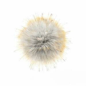 Kunstfellbommel Raccoon – Bild 5