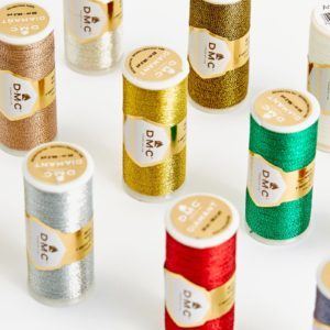 DMC Metallicstickgarn Diamant