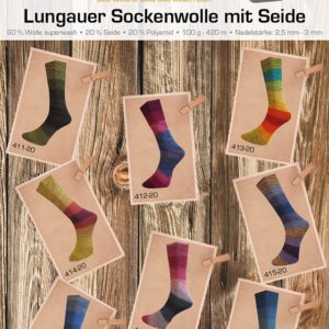 Ferner – Sockenwolle mit Seide