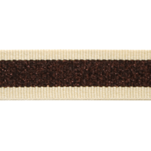 Ripsband mit Glitzerstreif 15 mm