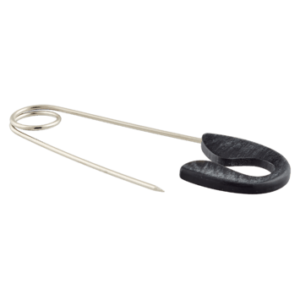 Modische Kiltnadel 11,5 cm Farbe d.grau – Bild 2