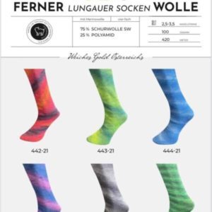 Ferner Wolle – Lungauer Sockenwolle 4fach color