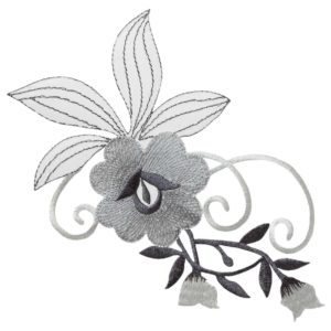 Blumenornament groß