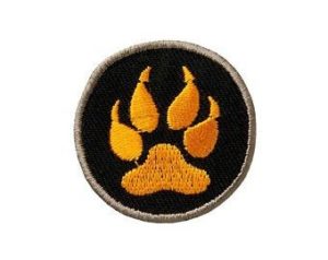 Patch mit Pfote