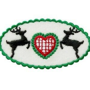Herz mit 2 Hirschen