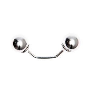 Zwei-Perlen-Pin 48mm