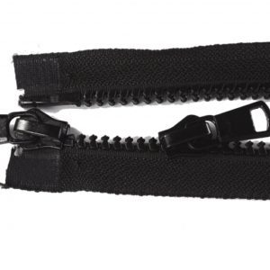 Dekor 6 mm Zweiweg teilbar Länge 30 cm Fb.schwarz