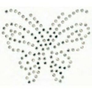Strassapplikation Schmetterling
