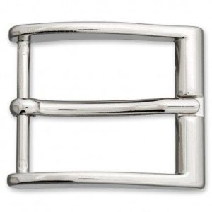 Gürtelschnalle einseitig mit Dorn Metall 40mm