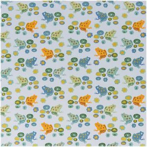 Baumwoll-Popelin Frösche  50 x 160