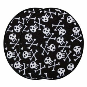 Jeanspatch Totenkopfdruck