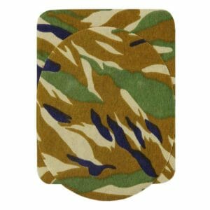 Jeansflicken – Sparback camouflage grün