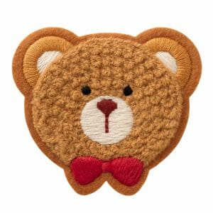 Applikation Bär flauschig