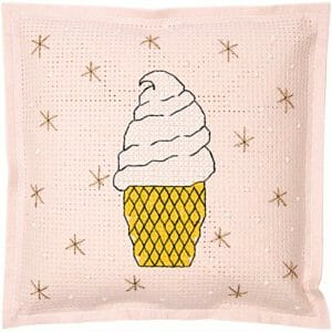 Rico Stickpkg.Kissen Eiscreme 42 x 42