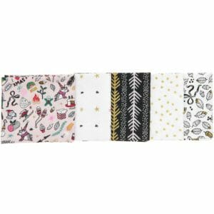 Stoffpaket 5 x Magical Christmas 50 x 70 cm – Bild 2