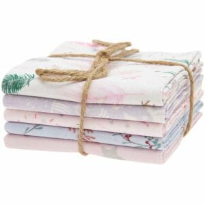 Stoffpaket 5 x Christmas  Zweige 50 x 70 cm