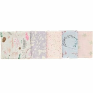 Stoffpaket 5 x Christmas  Zweige 50 x 70 cm – Bild 2