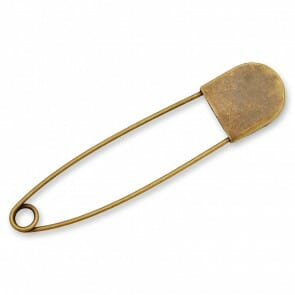 Ziersicherheitsnadel Antico 100mm