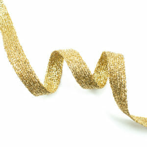 Leonische Tresse 18mm Fb.gold