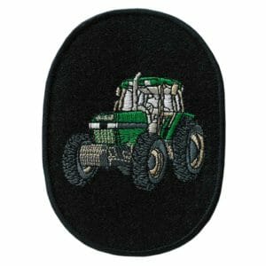Applikation- Jeanspatch Traktor