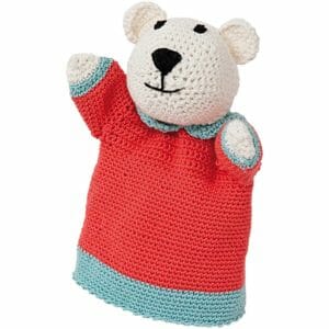 Häkelset Handpuppe Bär “Mary”