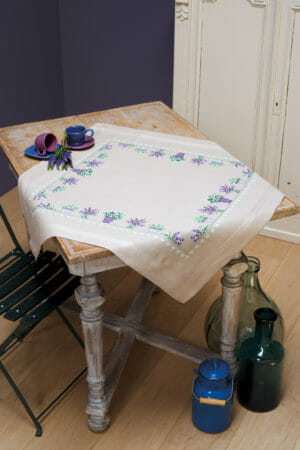 Bedruckte Deckenpackung Lavendel