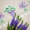 Bedruckte Deckenpackung Lavendel – Bild 2