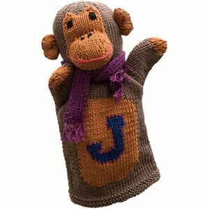 Strickset Handpuppe Affe “Jimmy”