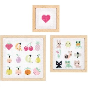 Stickpkg. Pixel Art, 3er Set